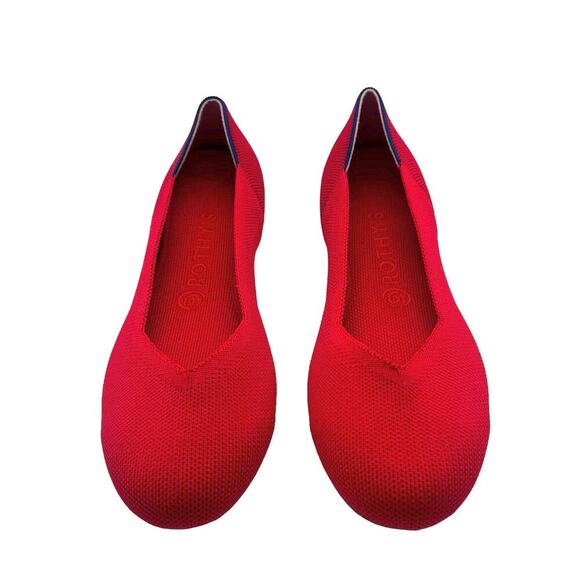 Rothy’s The Flat in Ruby Women’s Size 9.5 - Picture 4 of 9